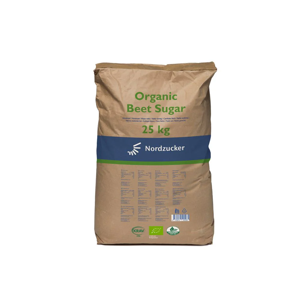 Økologisk roesukker 25 kilo