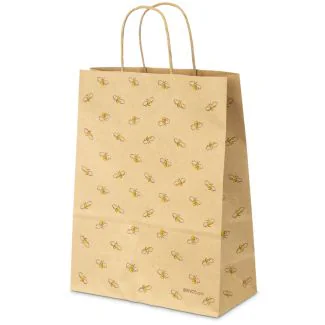 Gavepose med bier til seks glas