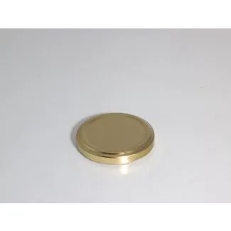 Metallåg til glas 48 mm guld