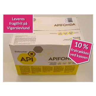 Apifonda kasse 5 x 2.5 kg. 