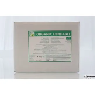 Økologisk foderdej kasse 5 x 2.5 kg. 