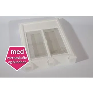 Tappernøje bund hvid 3/4 Langstroth