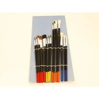 Penselsæt, 15 dele