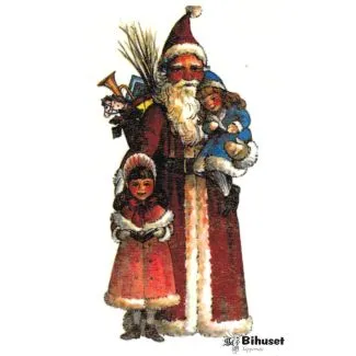 Klistermærke Julemand