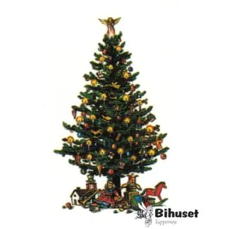 Klistermærke Juletræ