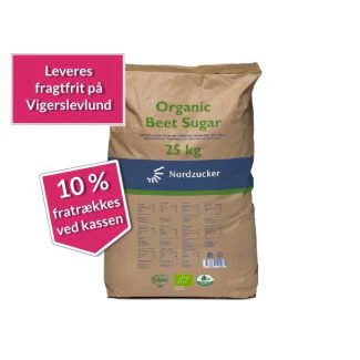 Økologisk roesukker 25 kilo