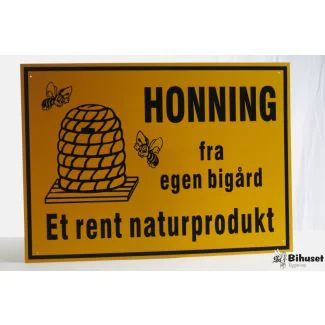 Reklameskilt Plastik Stort