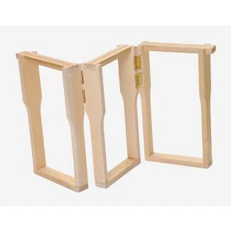 Klap/folde-rammer til dobbelt parringsstade