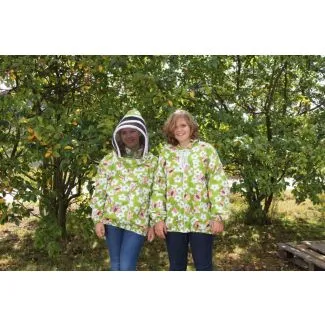 Bijakke med blomstermotiv