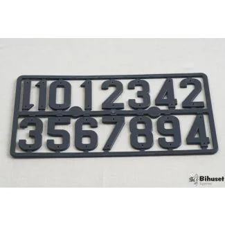 Talrække Plastik 1-10