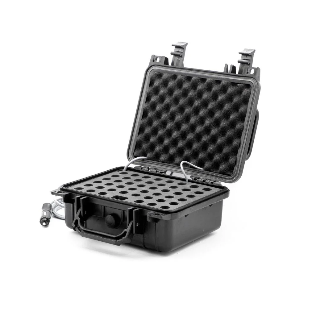 Transportabel rugemaskine til dronningeceller 12 V