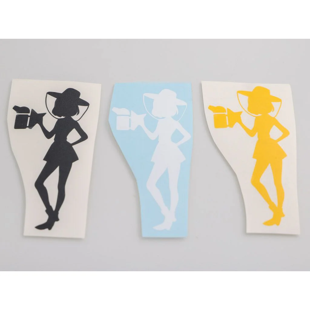 Klistermærke til bilen: Kvindelig biavler