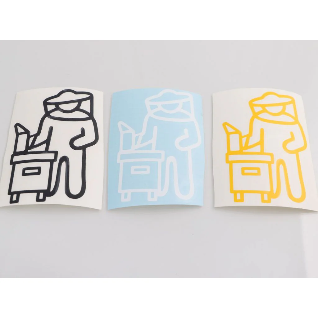 Klistermærke til bilen: Biavler ved stadet