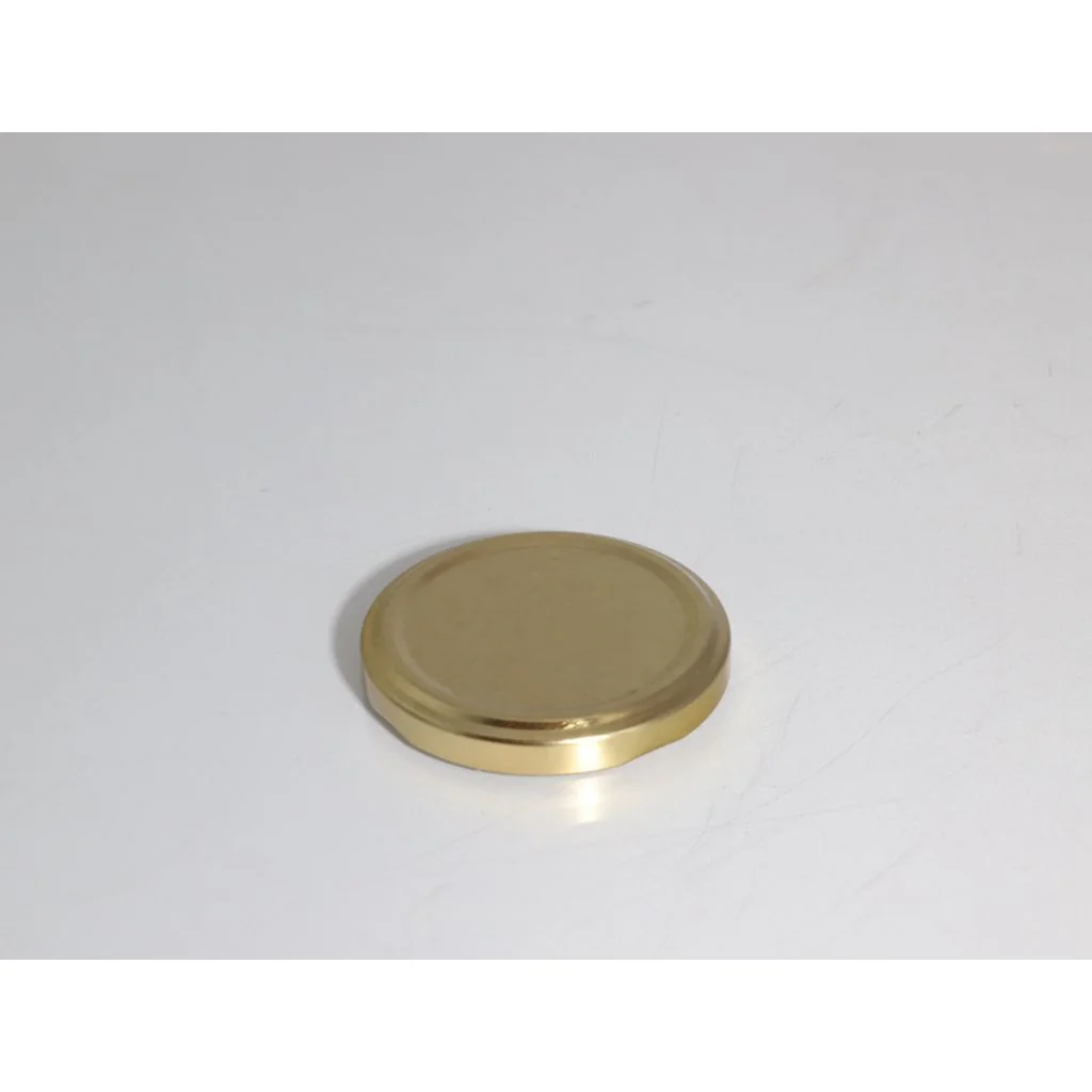 Metallåg til glas 48 mm guld