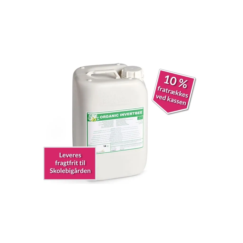 14 kg flydende økologisk inverteret foder