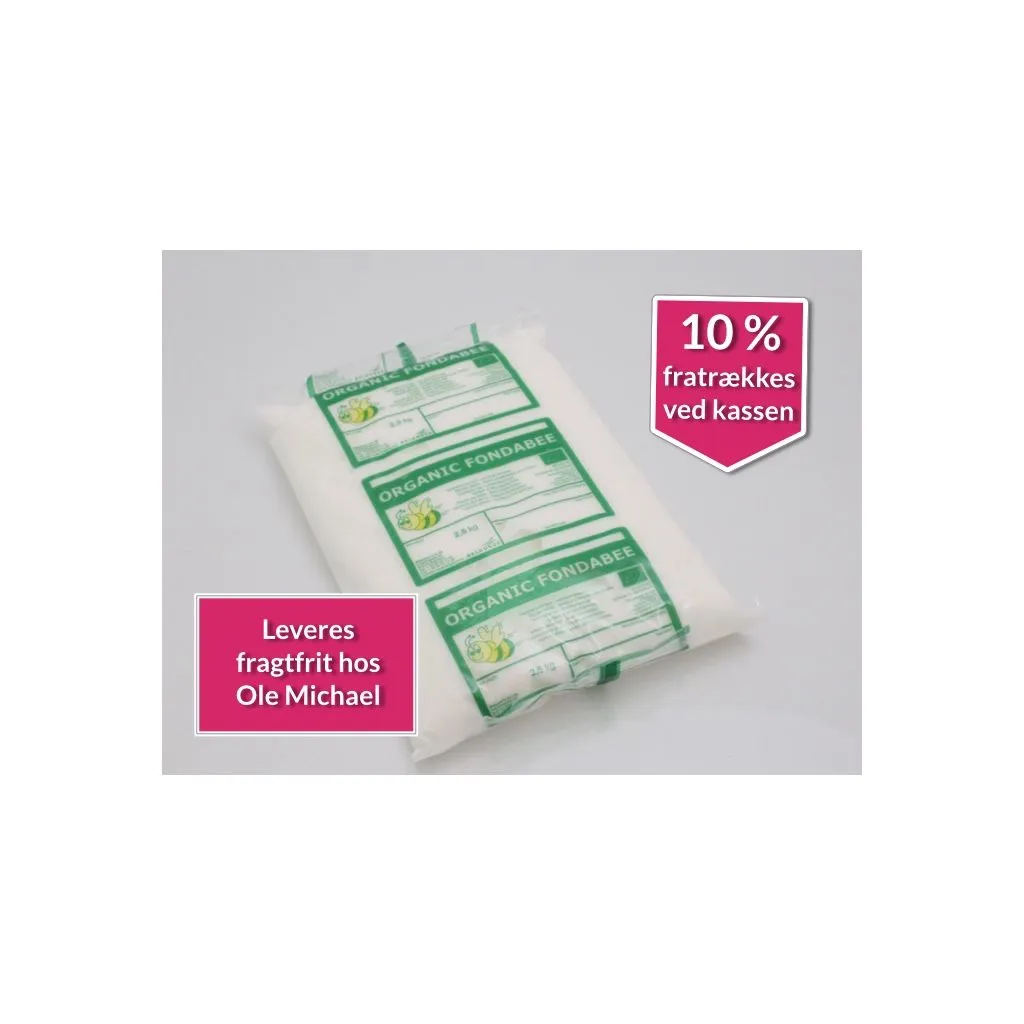 Økologisk foderdej 2.5 kg