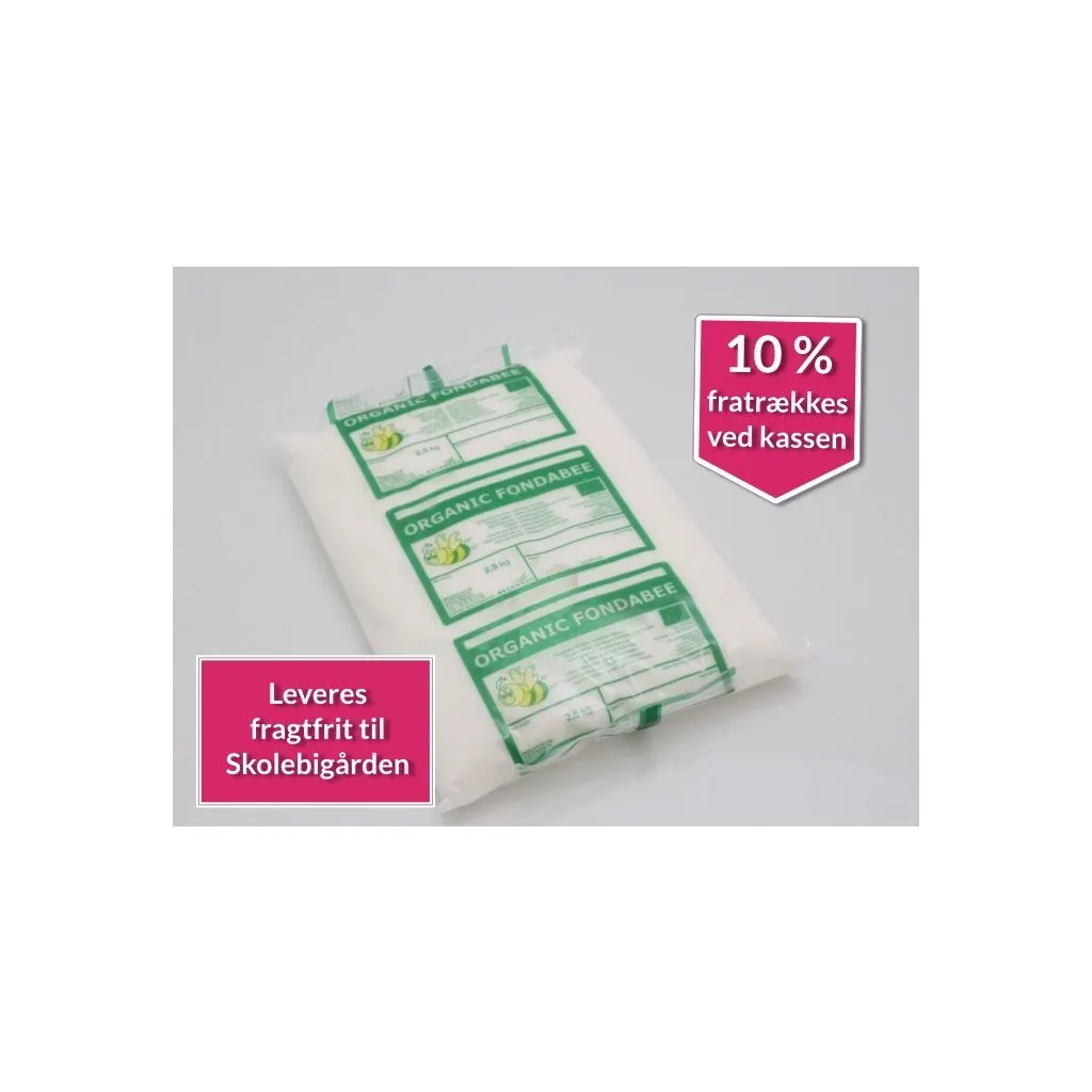 Økologisk foderdej 2.5 kg