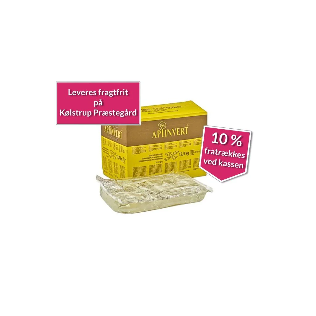Flydende Apiinvert karton med 5 x 2,5 kg