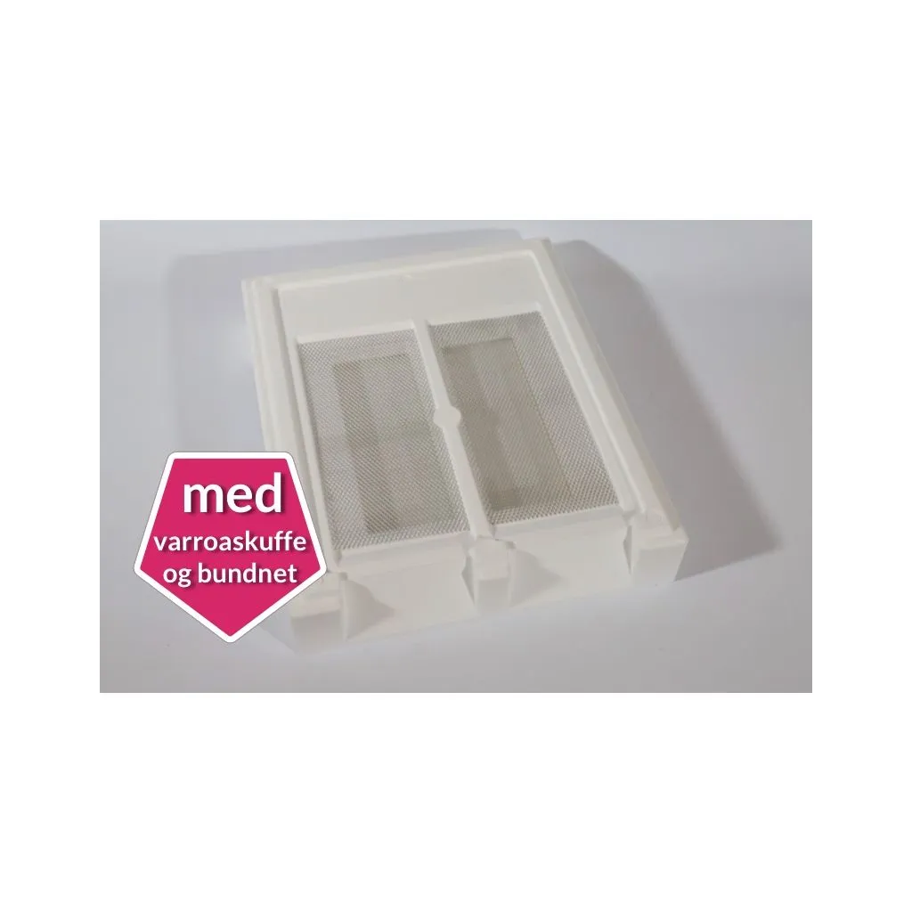 Tappernøje bund hvid 3/4 Langstroth