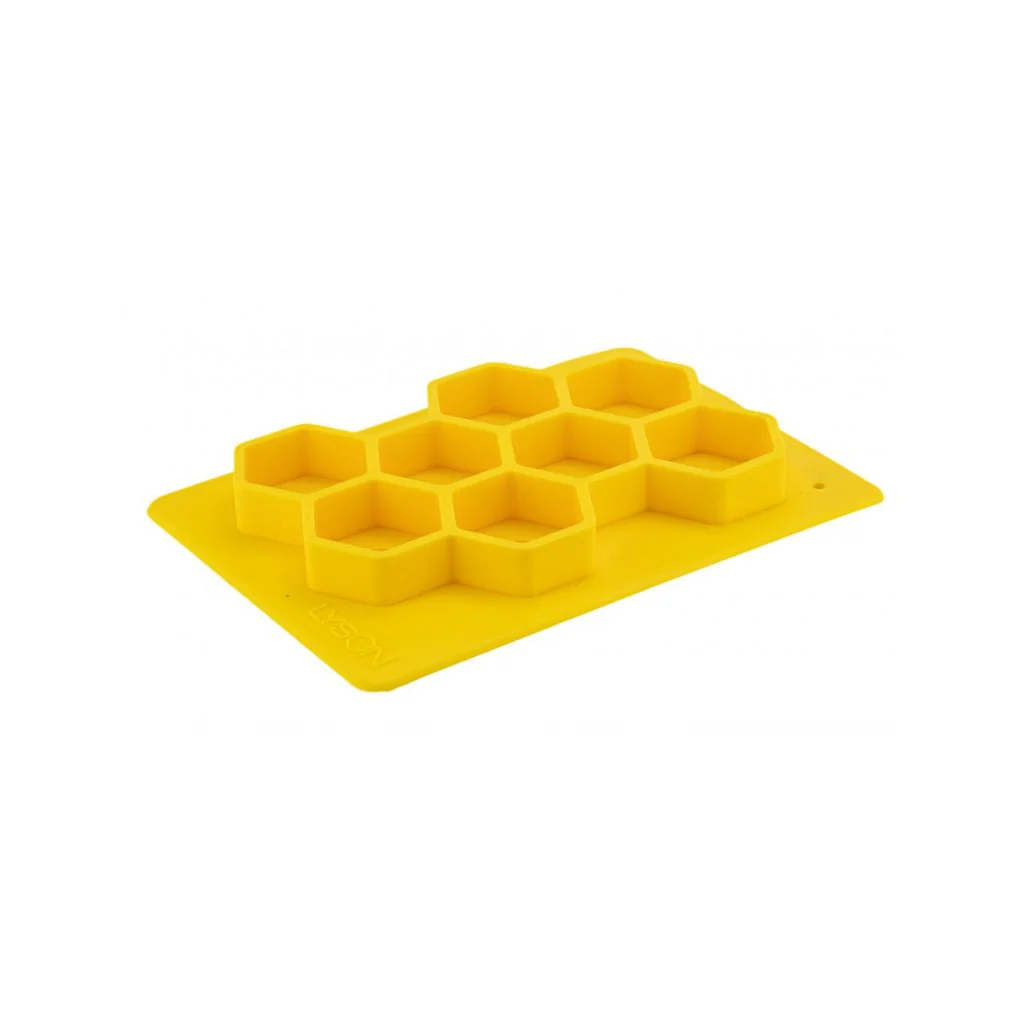 Heksagonformede fyrfadslys