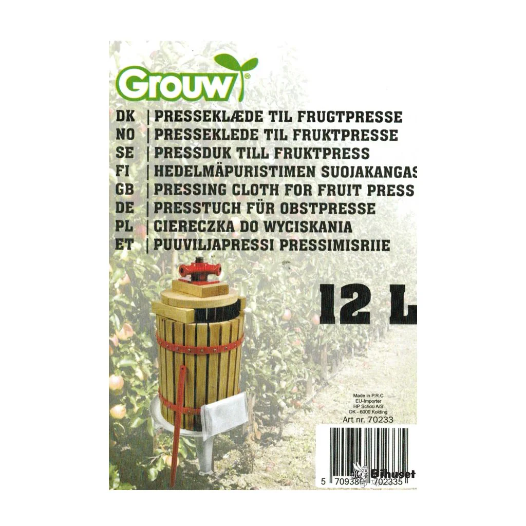 Pose Til Presse Frugt 12 L.