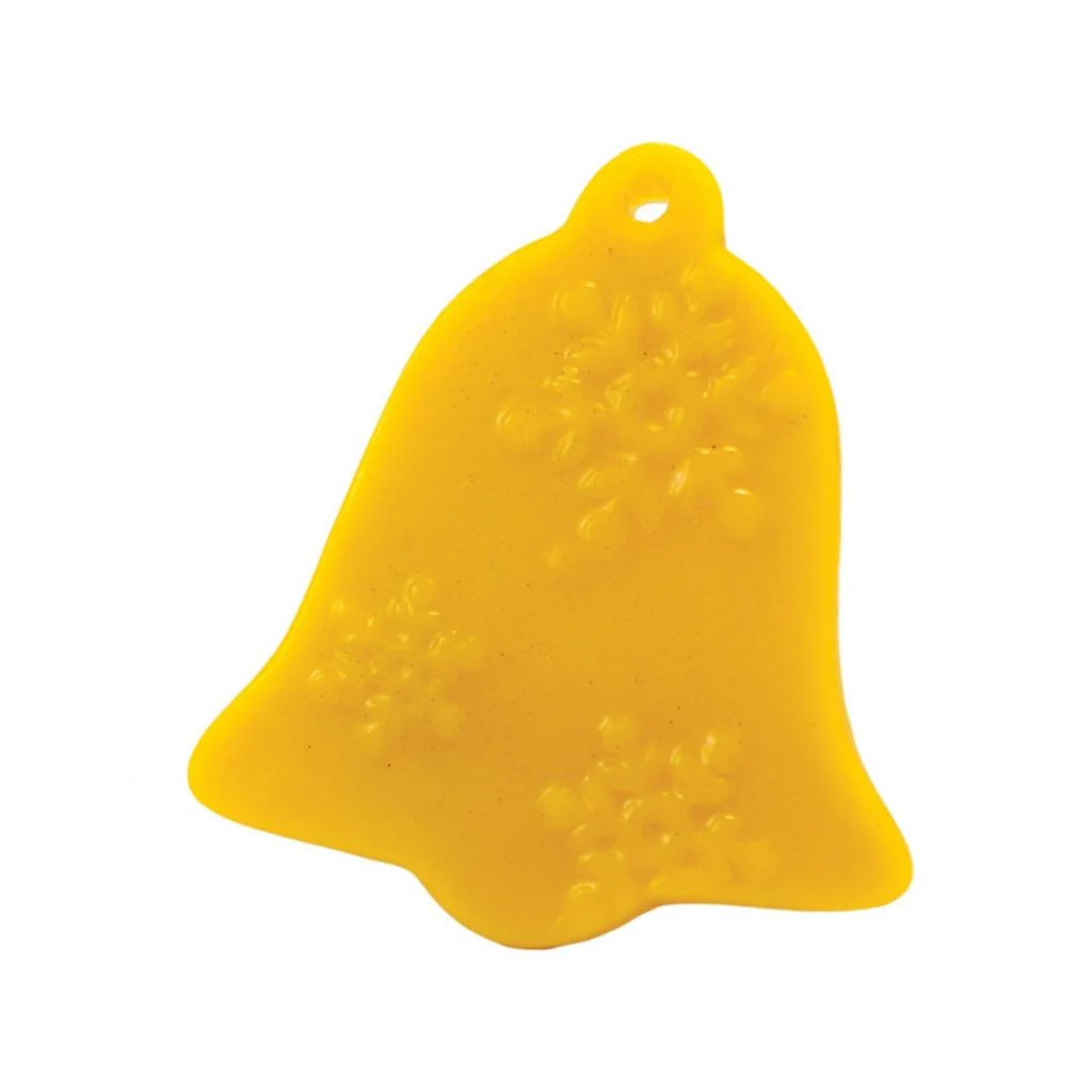 Voksform - Ophæng, klokke med snefnug