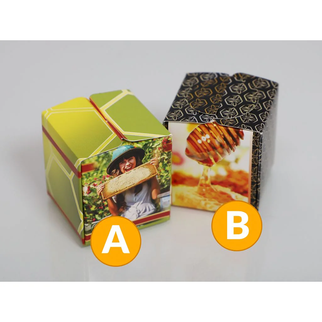 Gaveæske til 30, 50 og 55 grams hotelglas