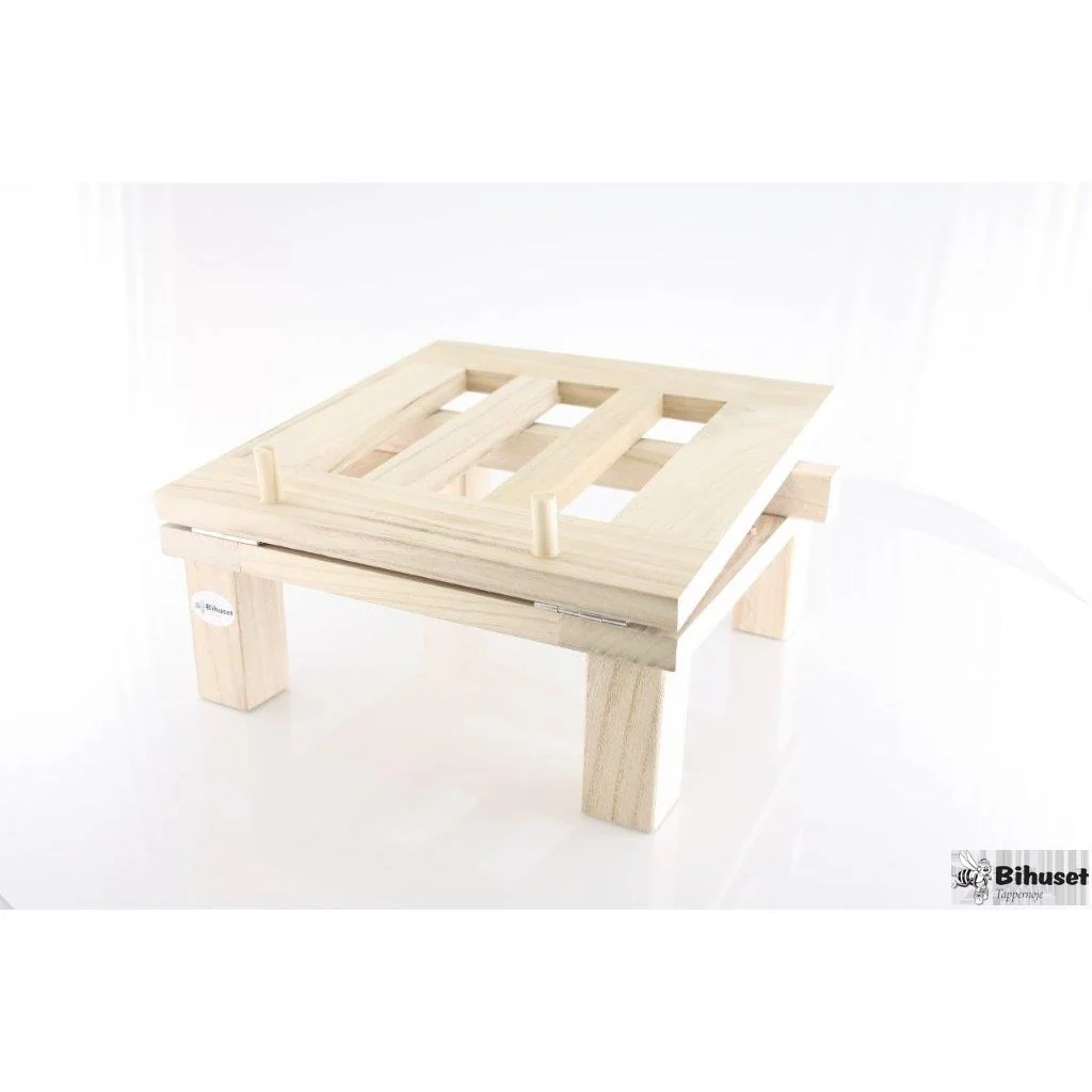 Vippebord til tappespanden i træ