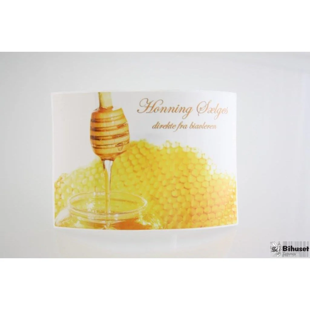 Lille skilt til at klistre på postkassen