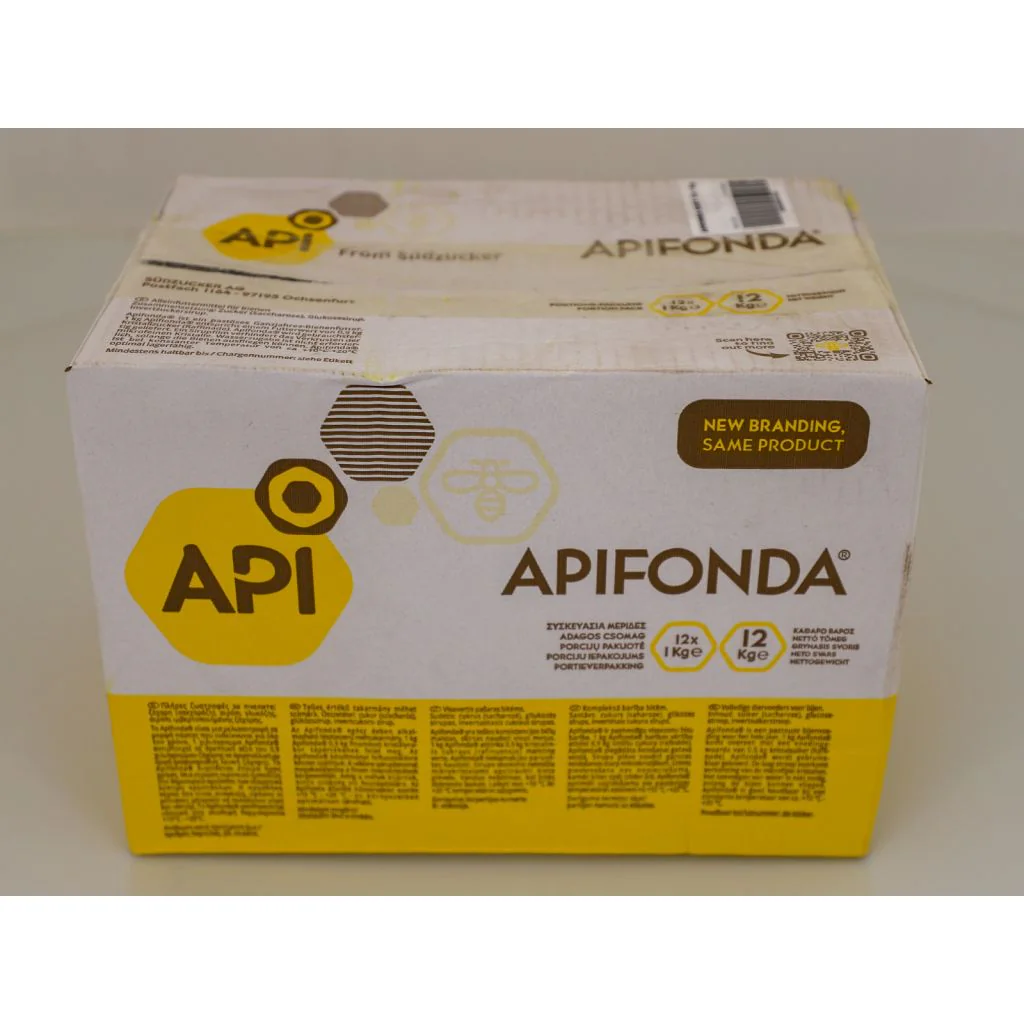 Apifonda kasse med 12 x 1 kilo