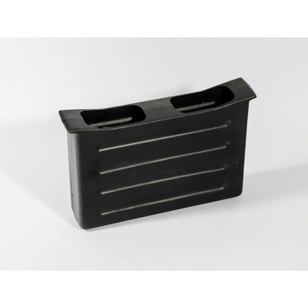 Dobbelt fodertaske plastik 12 x 10