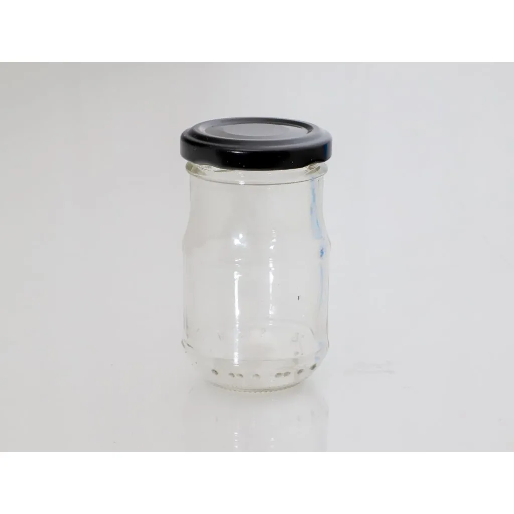 Rundt glas 125gr/106 ml 35 stk