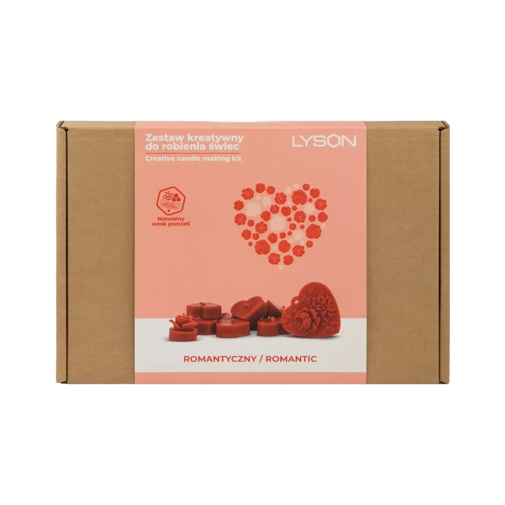 Kreativt sæt til fremstilling af hjemmelavede lys