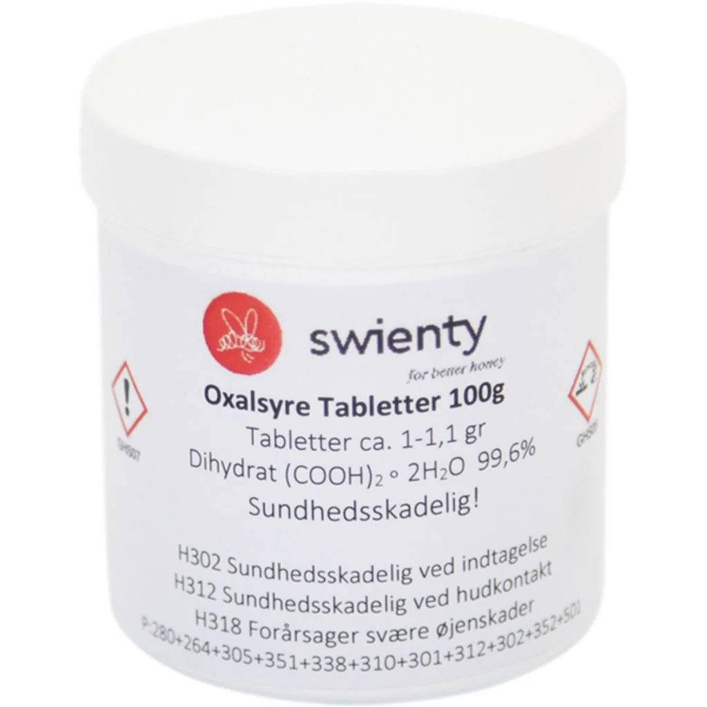 Oxalsyre tabletter 100 stk