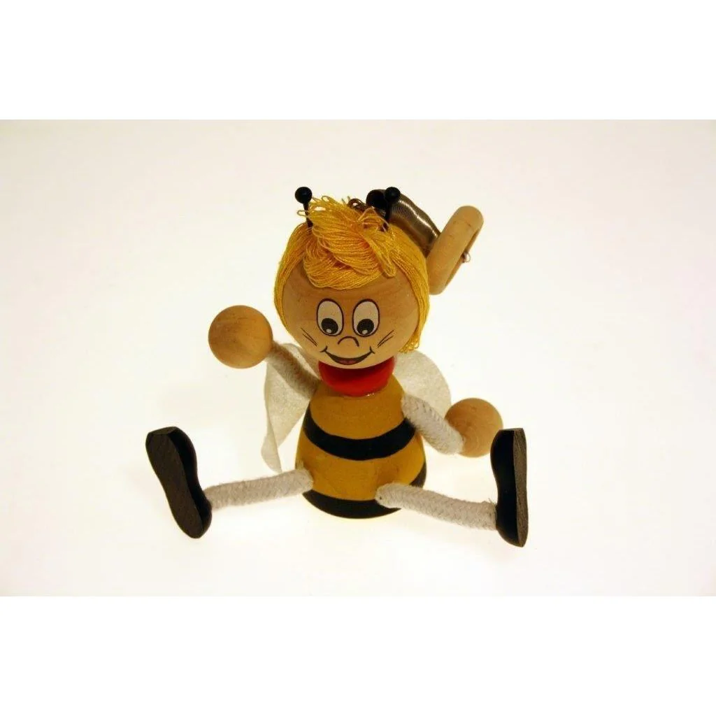 Hoppebi der hænger i fjeder 