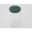 Glas 1 kg / 800 ml inkl. grønt låg