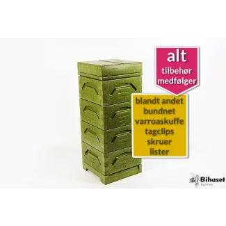 Tappernøje komplet stade grøn Norsk