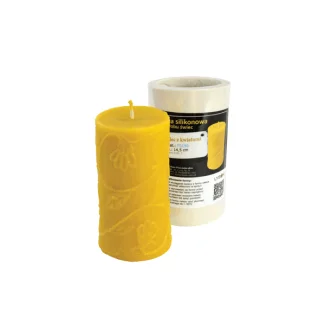 Cylinder med blomster  605 gr