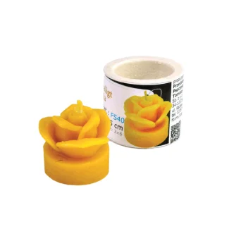 Fyrfadslys rose  15 gr