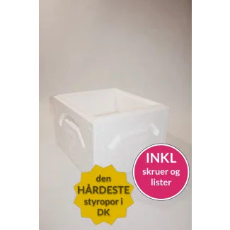 Tappernøje magasin hvid 12 x 10