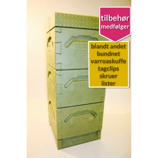 Tappernøjestade grøn tre magasiner 12 x 10