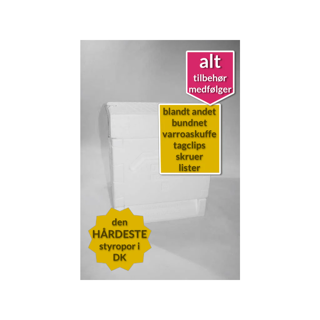 Tappernøje aflægger hvid 12 x 10