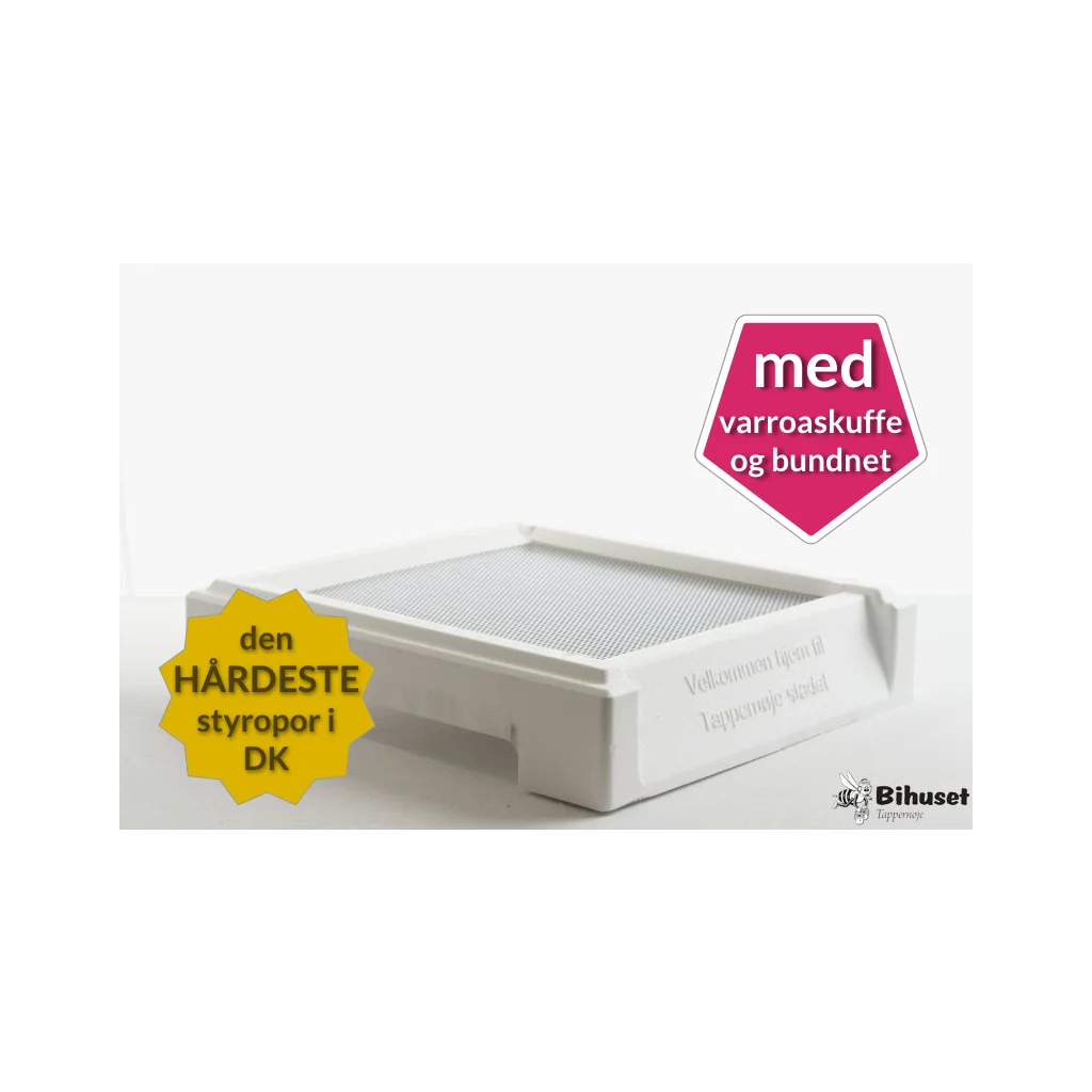 Tappernøje bund hvid 12 x 10