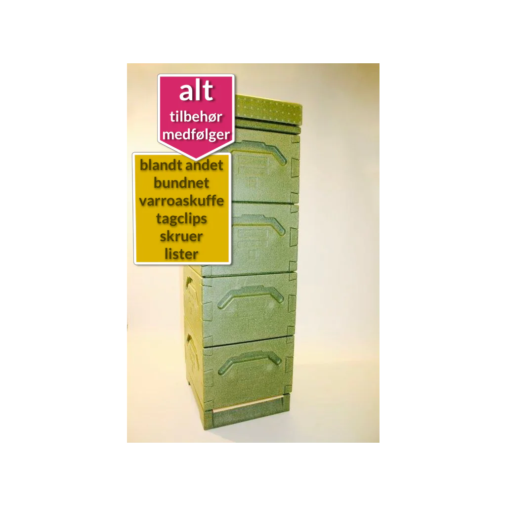 Tappernøje komplet stade grøn 12 x 10