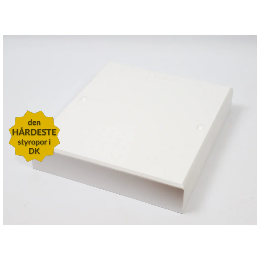 Låg Tappernøje hvid uden tagclips 12x10